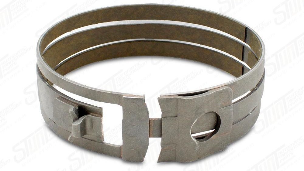 BANDA AVANCE (TRASERA) de una transmisión automática, redonda y con anillos de un material metalico