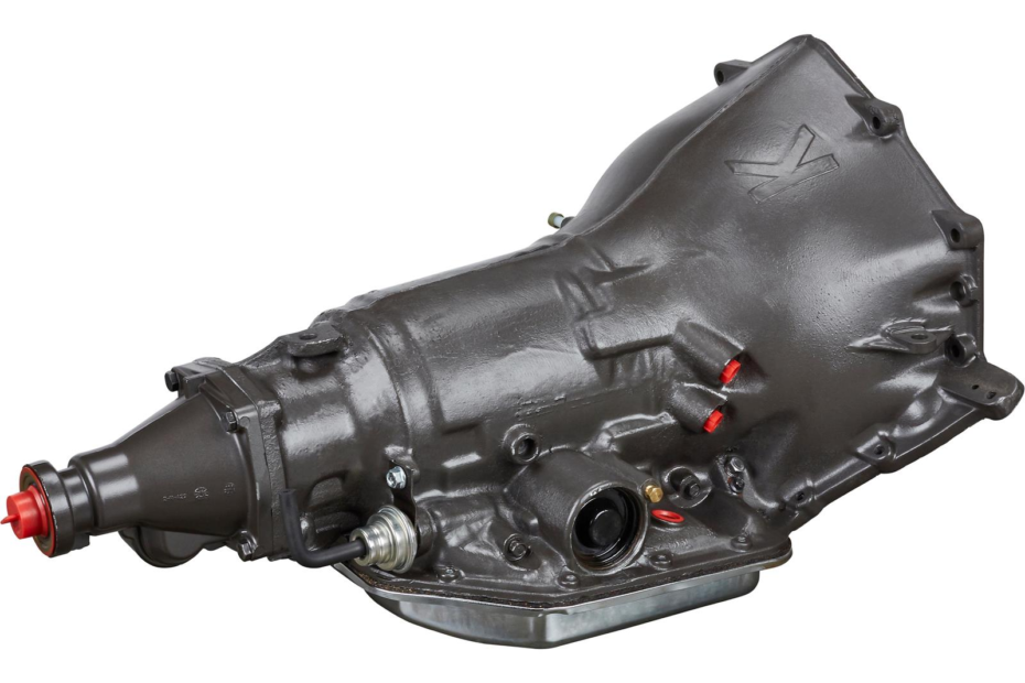 transmision automatica pintada de color gris