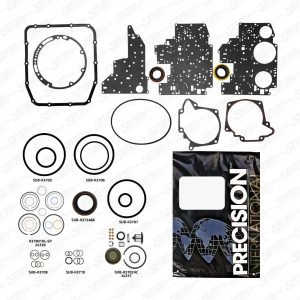JUEGO DE EMPAQUES (5 METAL-2 PEEK-7 TEFLON) PRECISION CON EMPAQUE METAL-HULE 4R70W/4R75W/4R75E 03-14